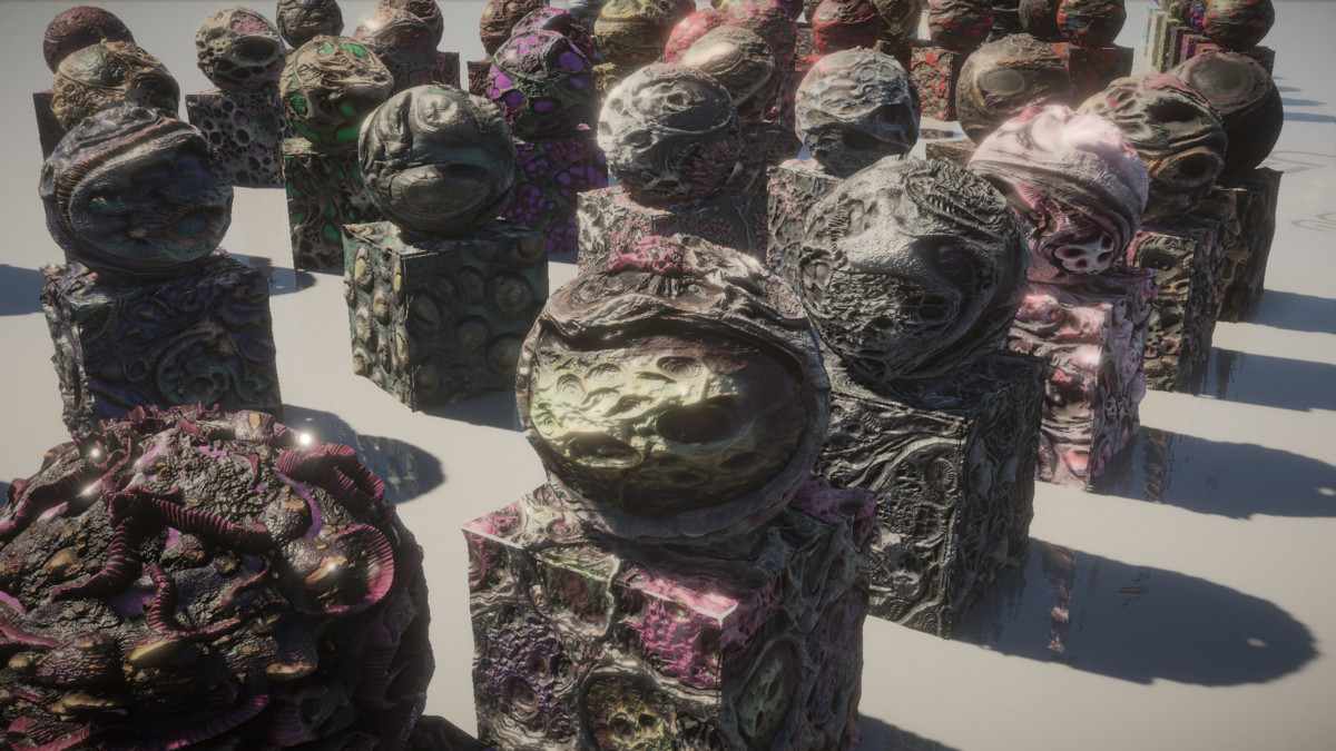 Alien Ground Materials - Organic