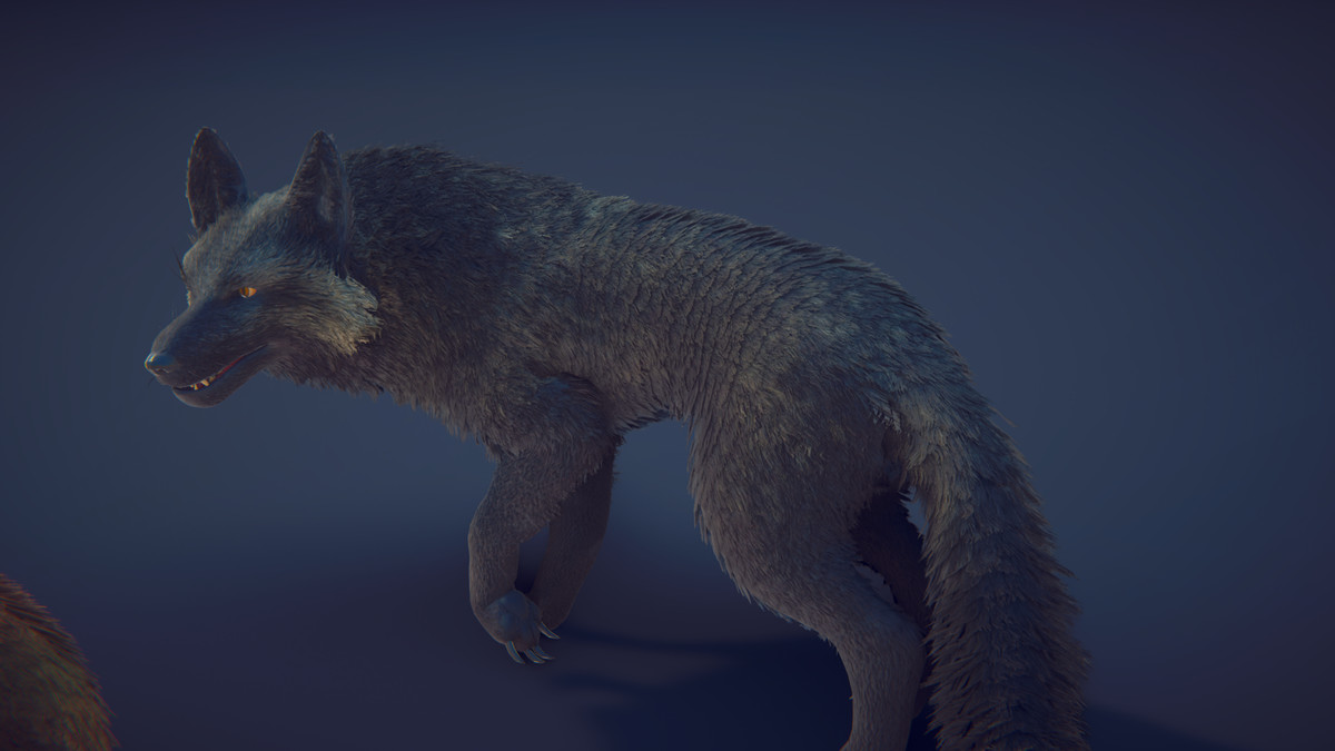 Realistic Fox
