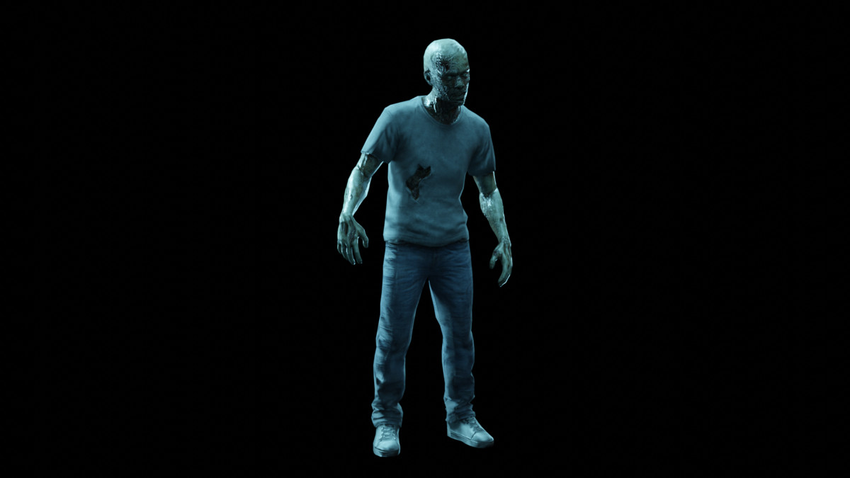 Zombie man