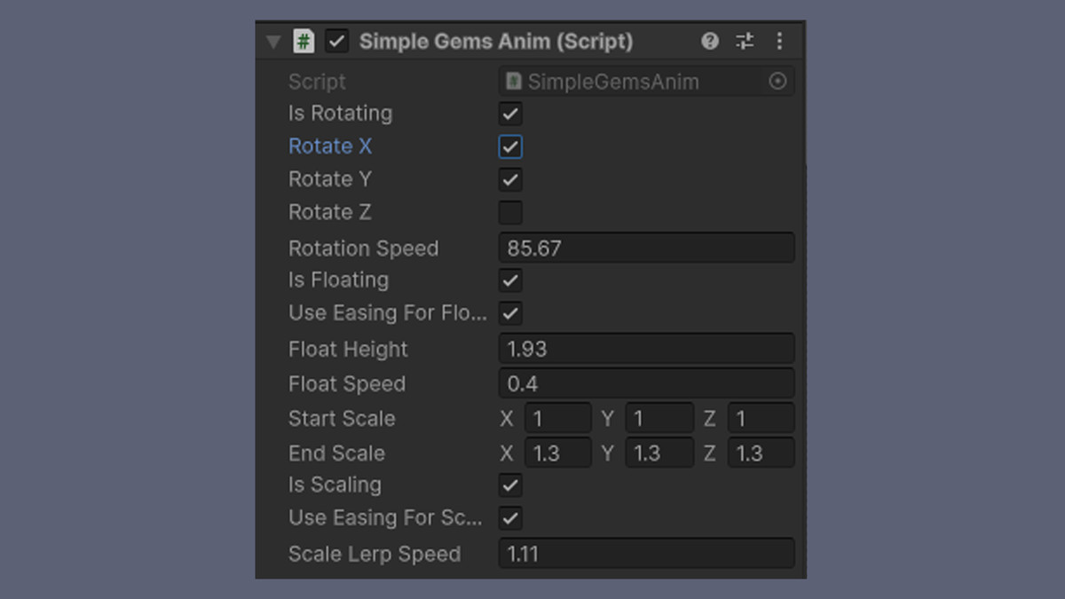 Simple Gems and Items Ultimate Animated Customizable Pack