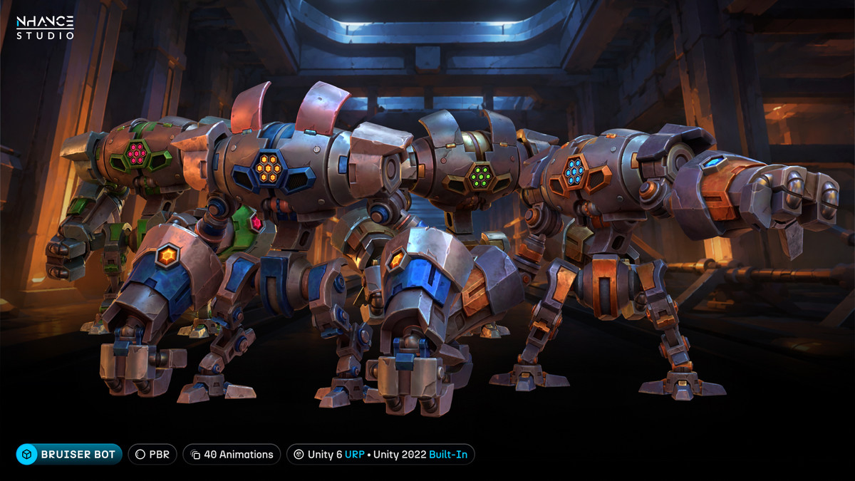 Stylized Bruiser Bot