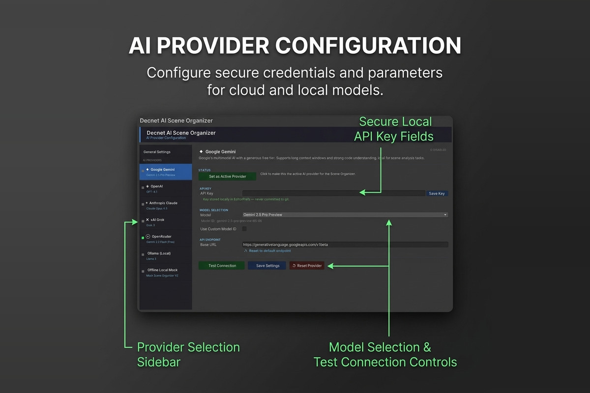 AI Scene Organizer - Intelligent Hierarchy Cleanup & Workflow Automation