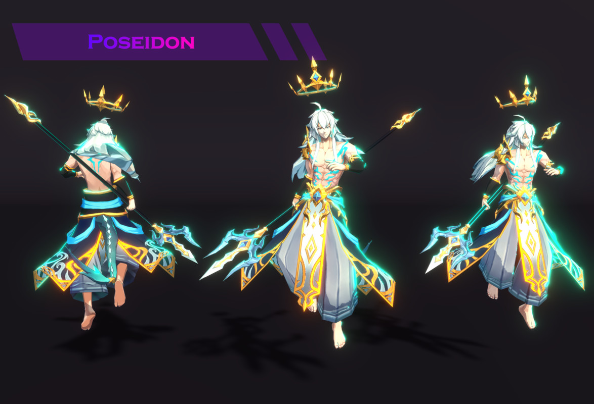 Poseidon and Medusa