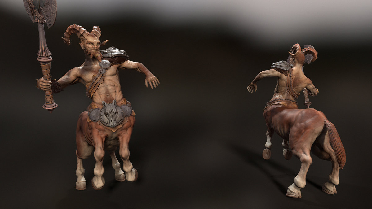 Barbarian centaur