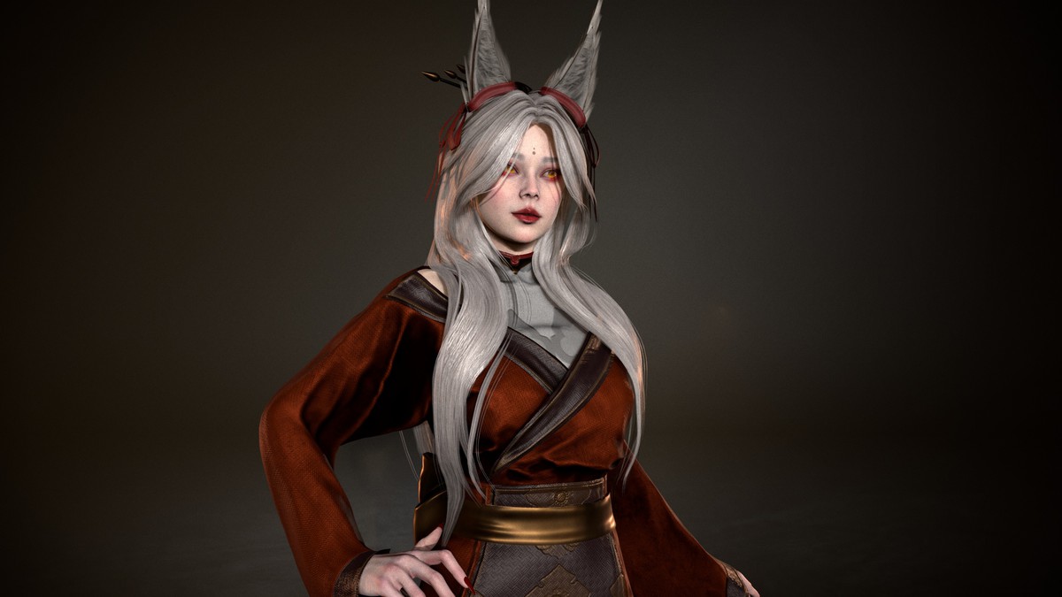 Kitsune Game Ready