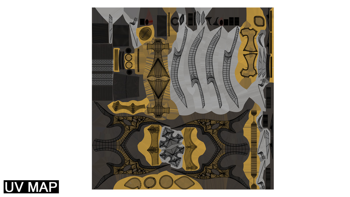 Battle Axe 01 URP HDRP Textures