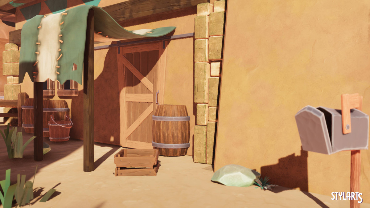 Stylized Desert House ( Stylized Desert Cave Sand ), image 9