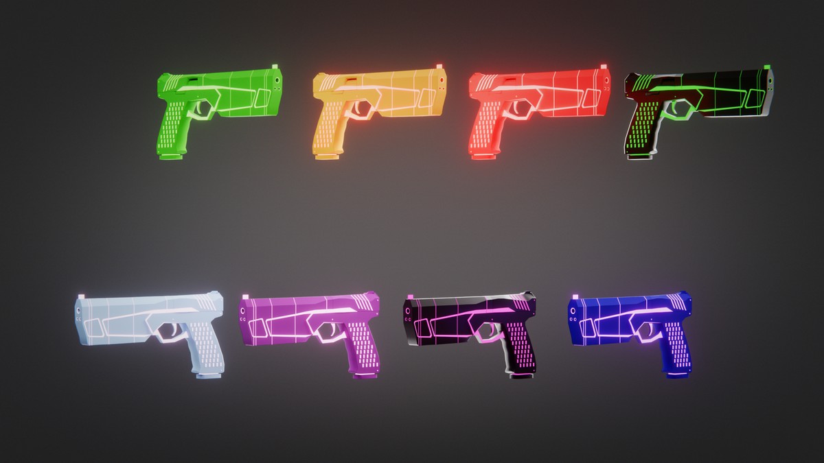 Ultimate Weapon Pack — 23 Guns + 943 Skins (Low Poly, Stylized, FPS/TPS Ready)