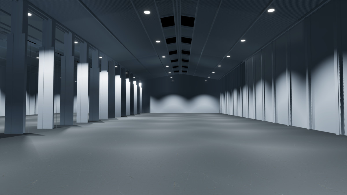 Production Space - Industrial Warehouse HDRP