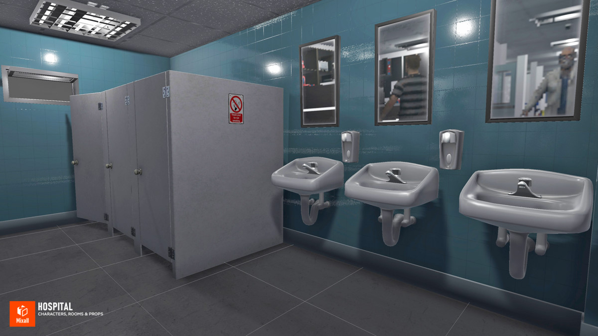 Hospital - Characters, Rooms & Props