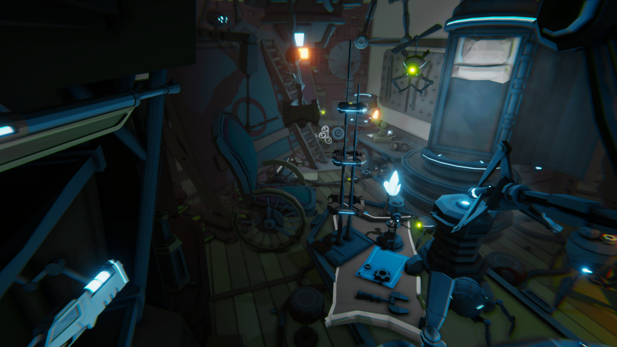 STYLIZED Fantasy Magitech Laboratory - Low Poly 3D Art