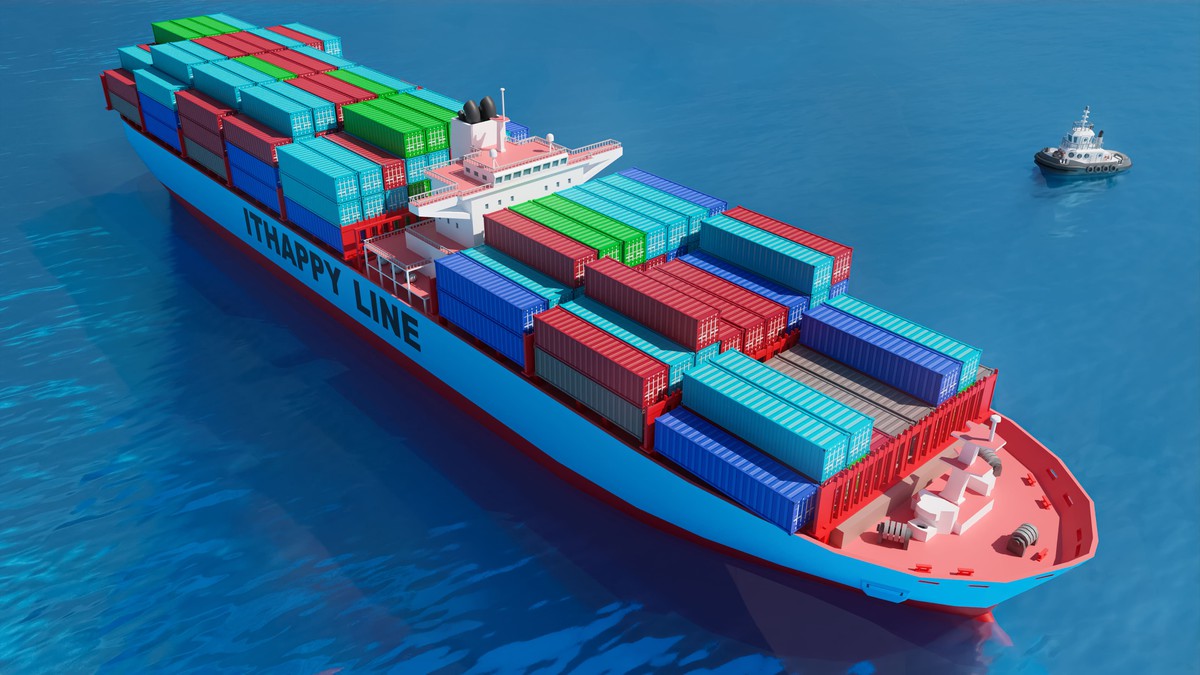 Port - Low Poly 3D Models Pack