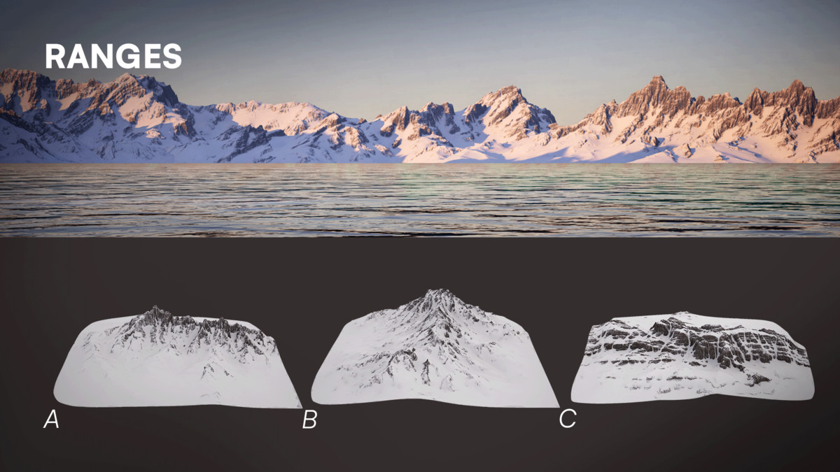 Arctic Landscape Realistic