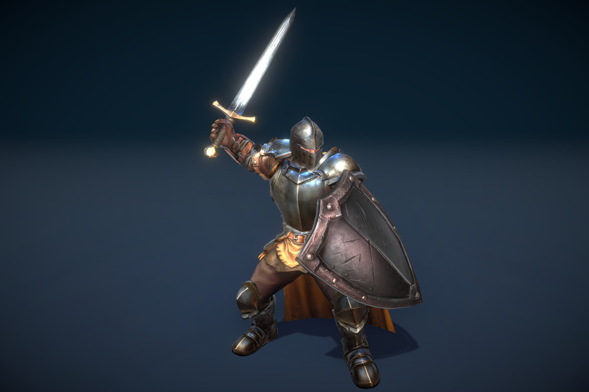 Stylized Human Knight