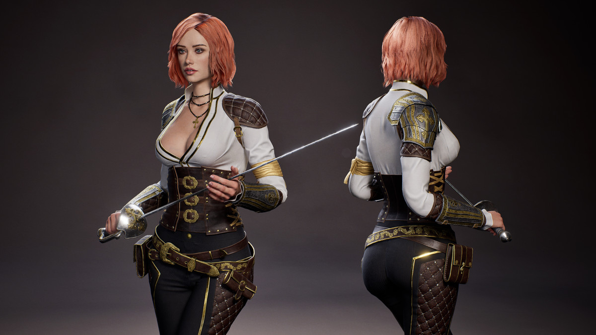 Sword Master - RPG/Semi-Realistic/Female Fantasy Character