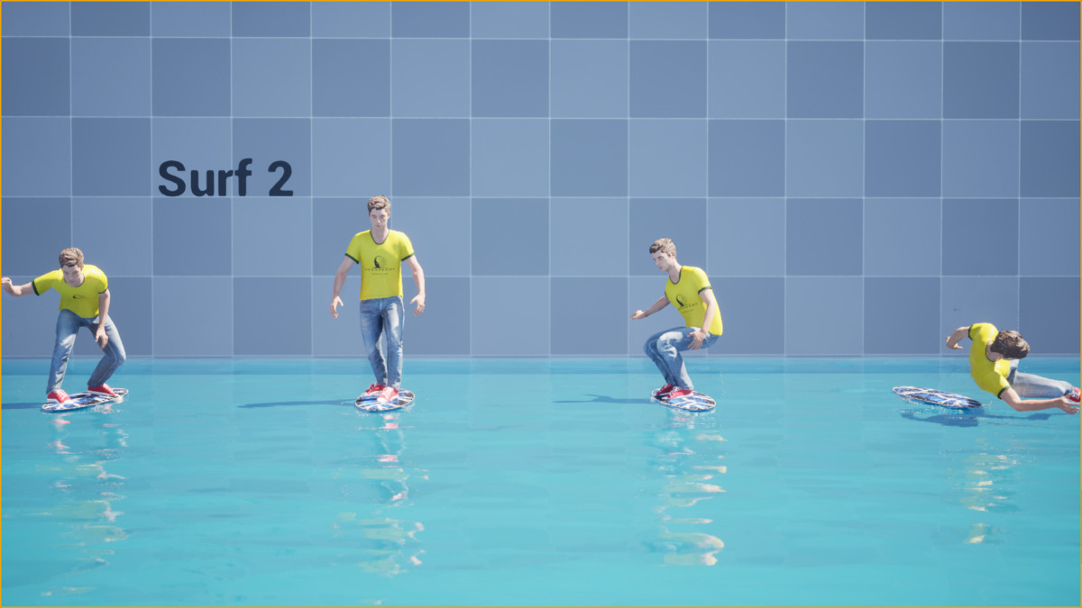 Surfing Animation