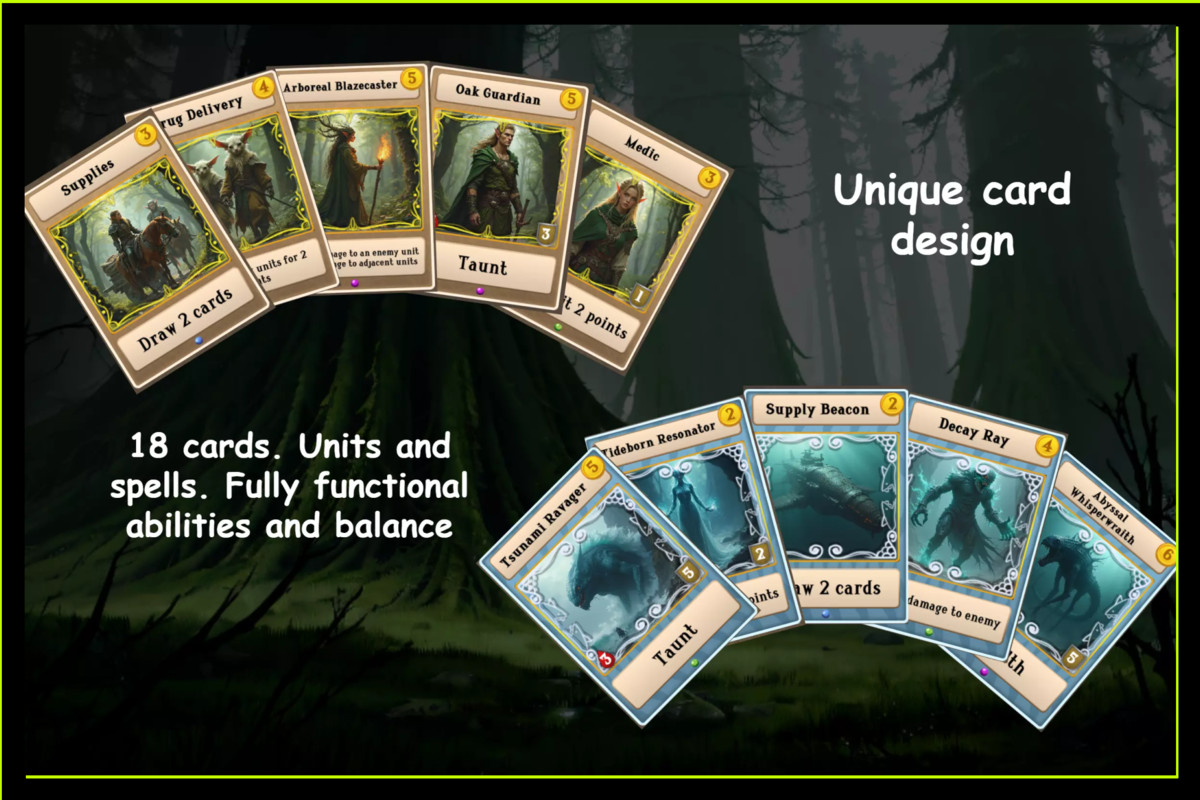 Card Game Core – TCG/CCG System with Deck Builder