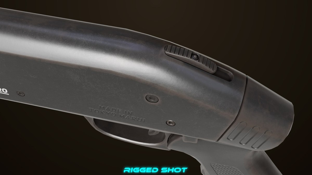 Shotgun Collection 01 URP HDRP Textures