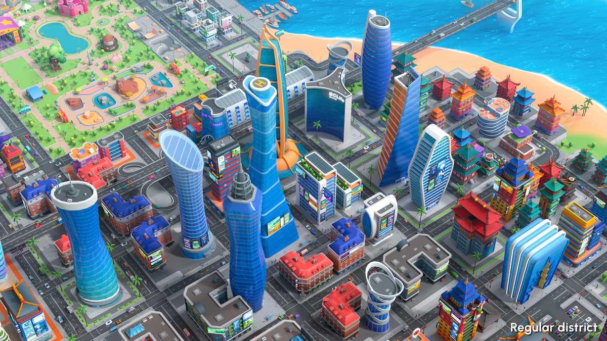 Cartoon City - Low Poly City 3D Models Pack