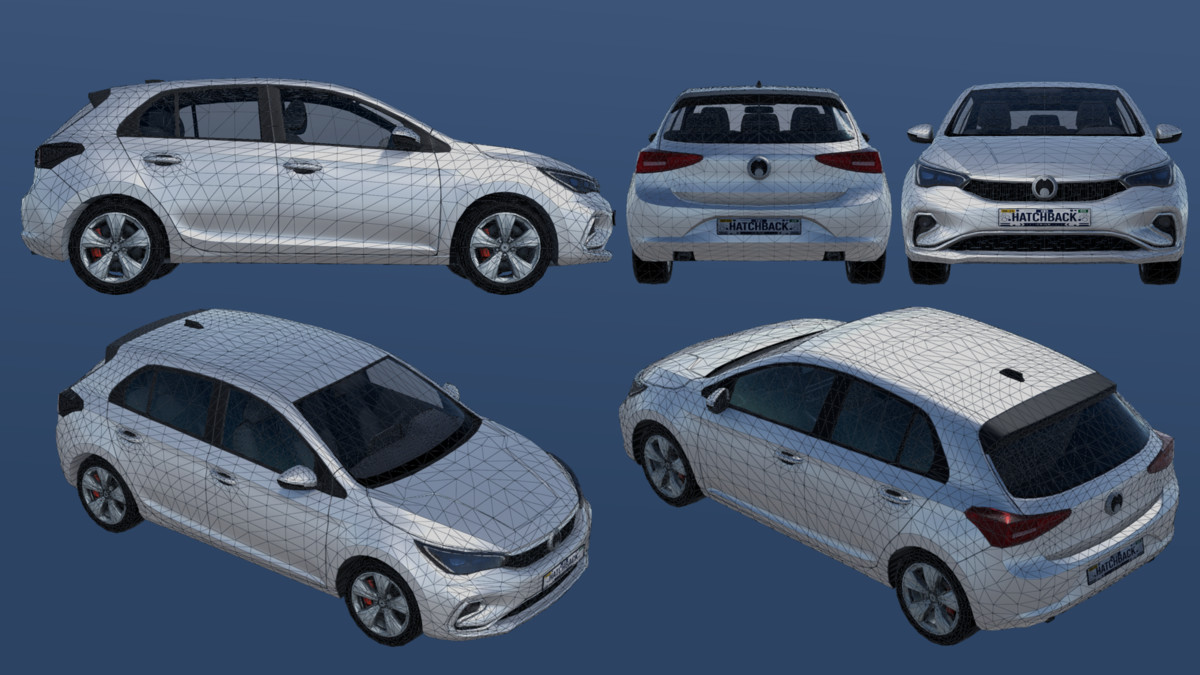 Generic City Car Hatchback Combi HD