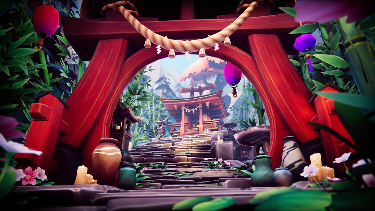 Stylized Japanese Shrine - Asset Pack