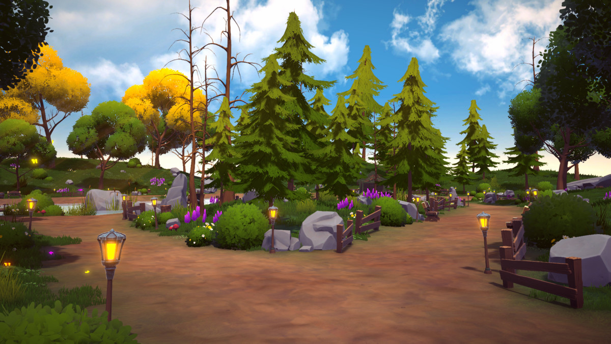 Lakeside–Stylized Nature Environment