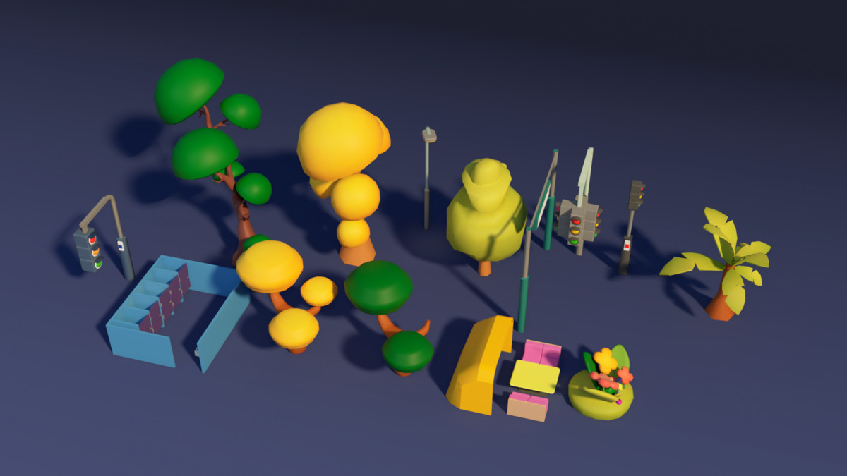 Grand Stadium - Stylized Sports Environment
