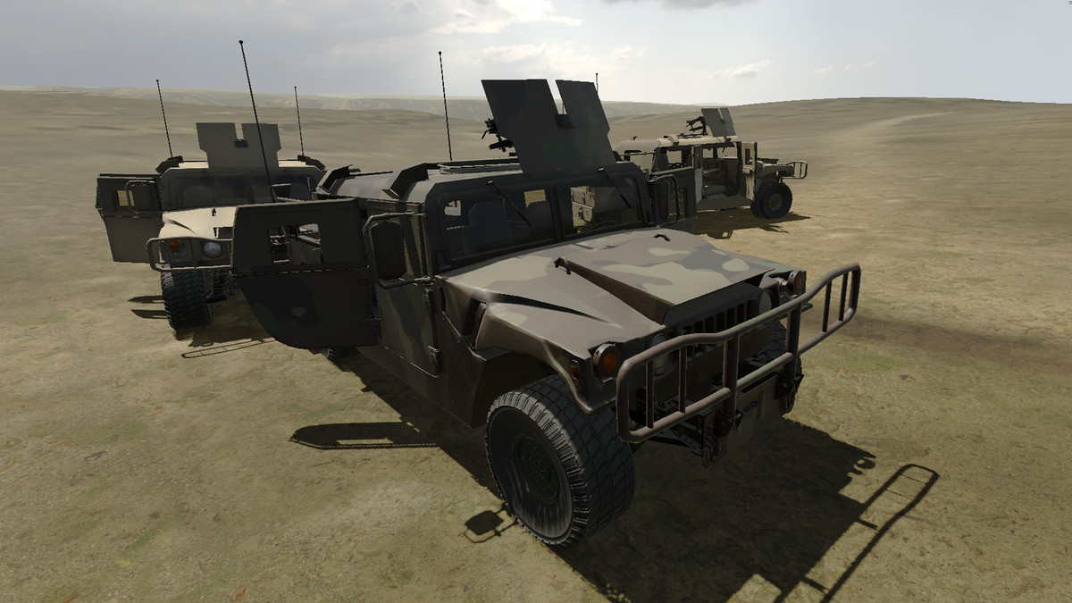 Hummer Jeep Armored Military Vehicle