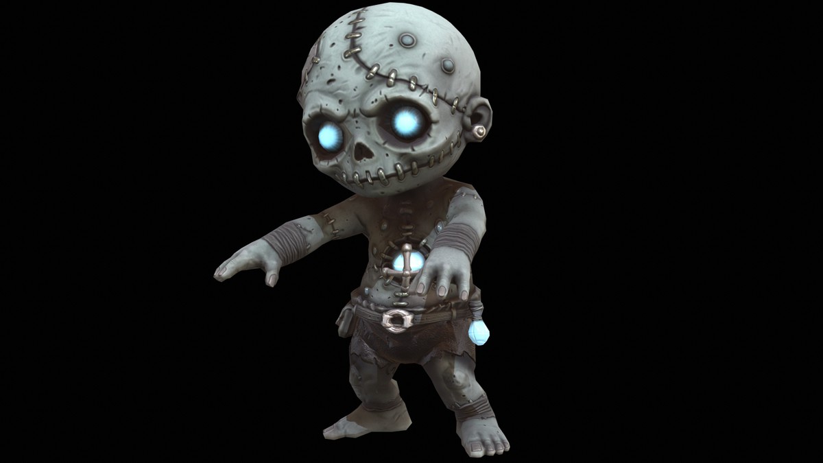 Chibi Necro Zombie Boy