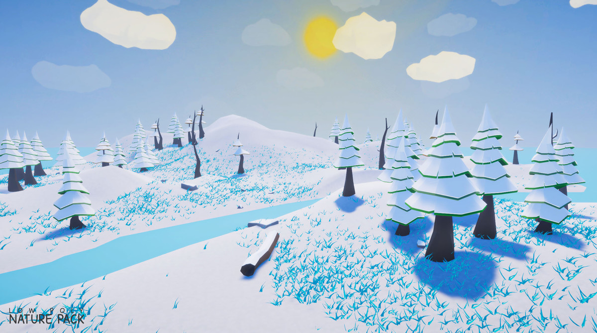 Low Poly Nature Biomes Pack