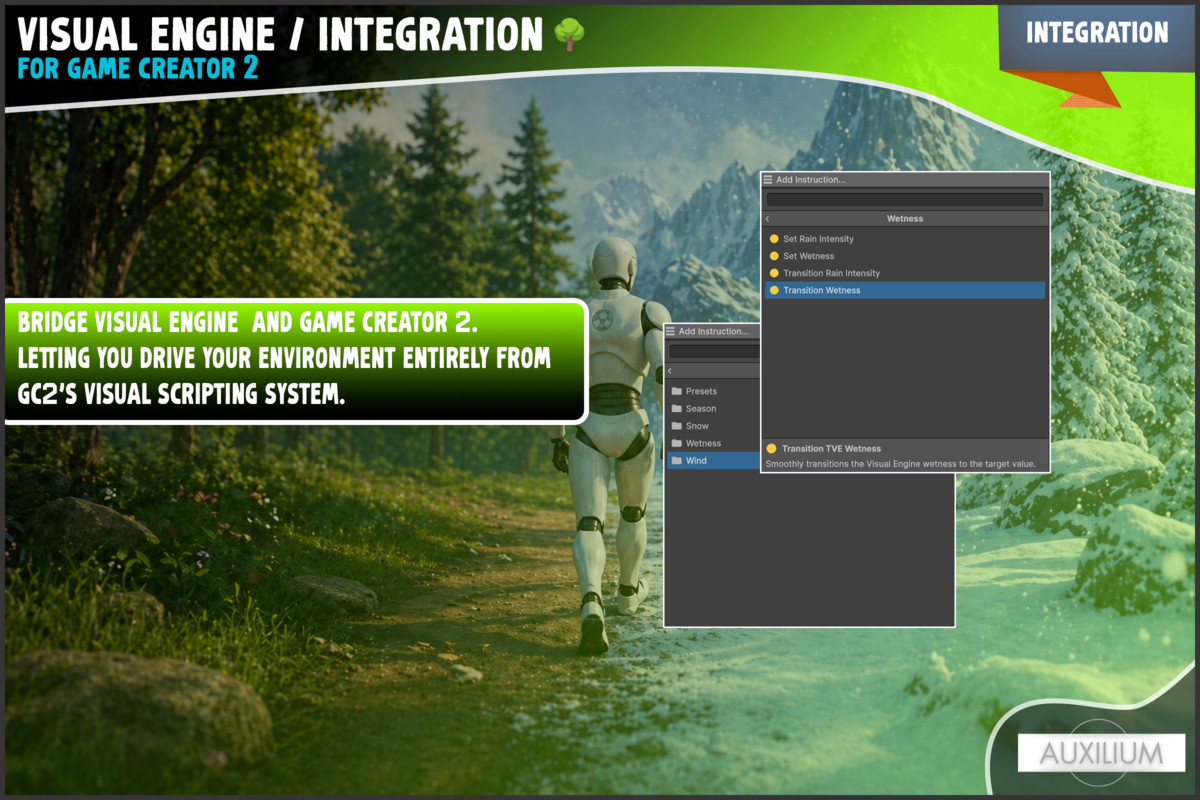 Visual Engine Integration | Game Creator 2