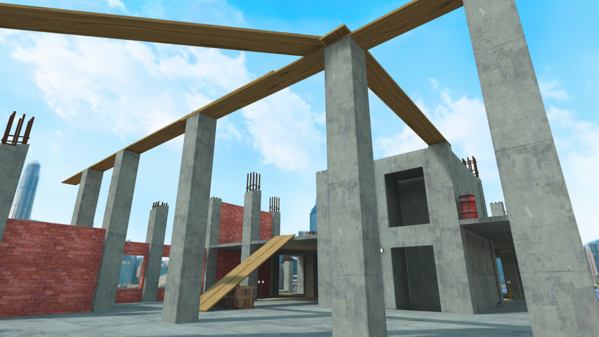 Stylized Construction Site – Game-Ready Modular Environment Pack