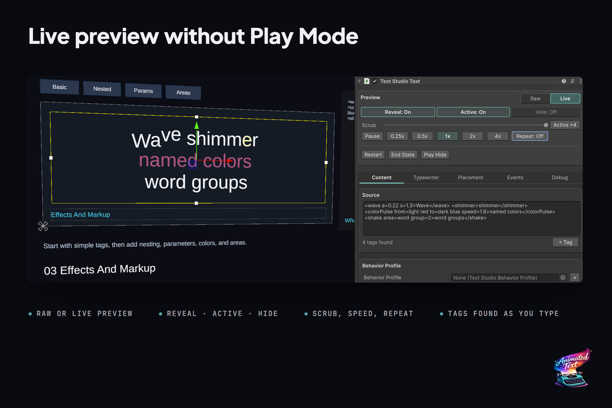 Text Studio - Text Animation for Unity | TextMeshPro & UI Toolkit