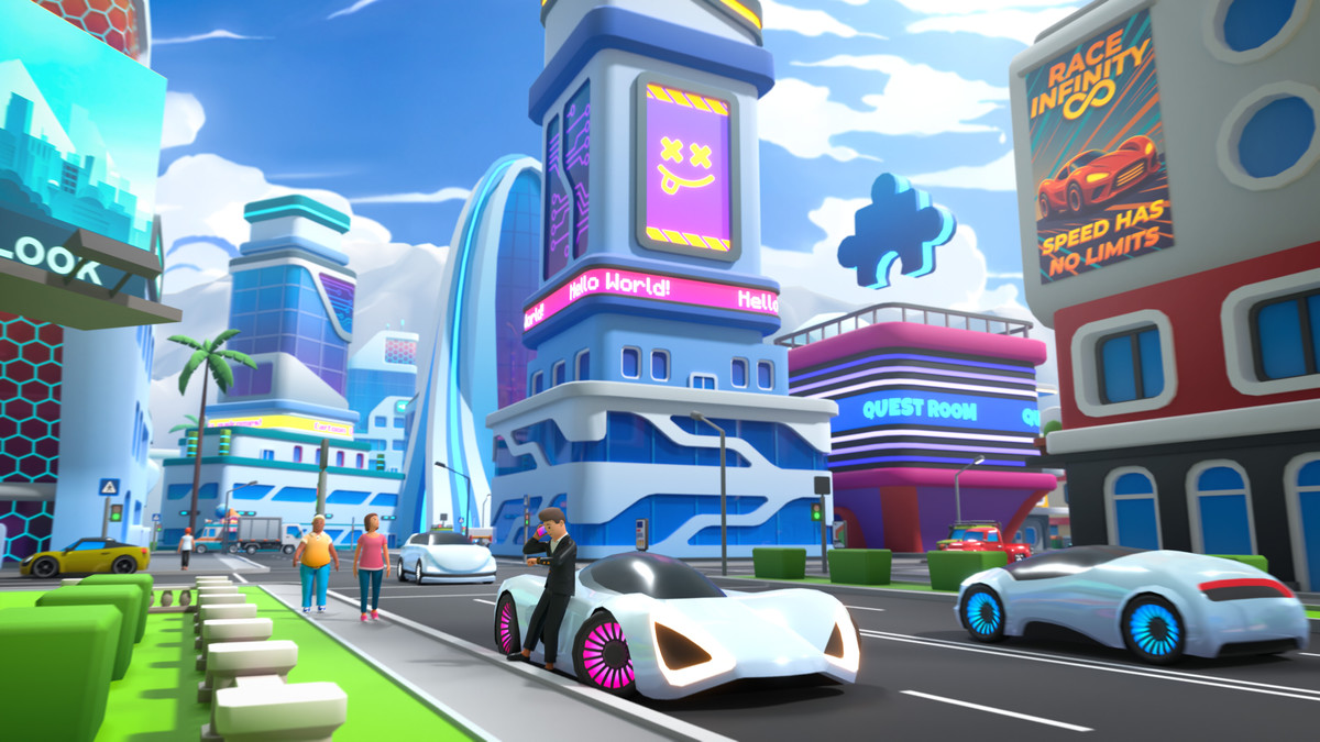 Cartoon City - Low Poly City 3D Models Pack