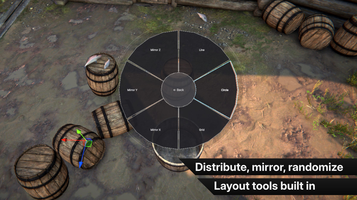 SceneWheel - Radial Tool Menu for Scene View
