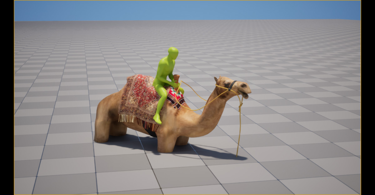 Camel Ride Animation