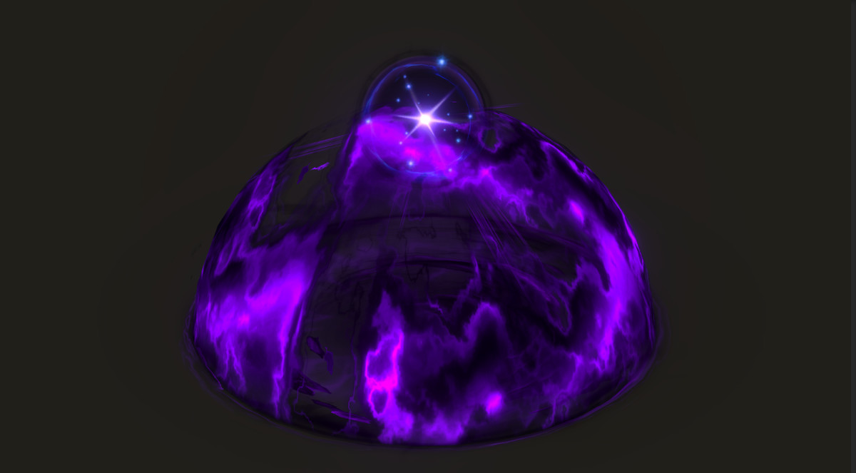 Game VFX - Dome Barrier Impact