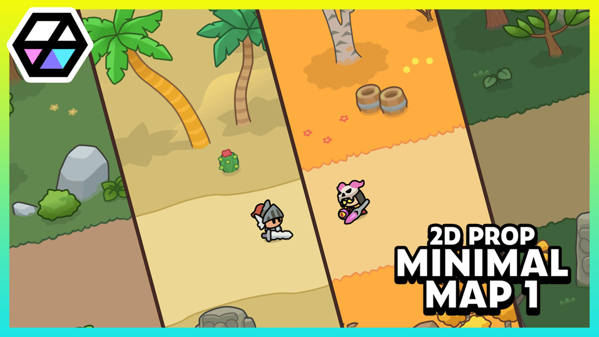 2D Props - Minimal Map 1