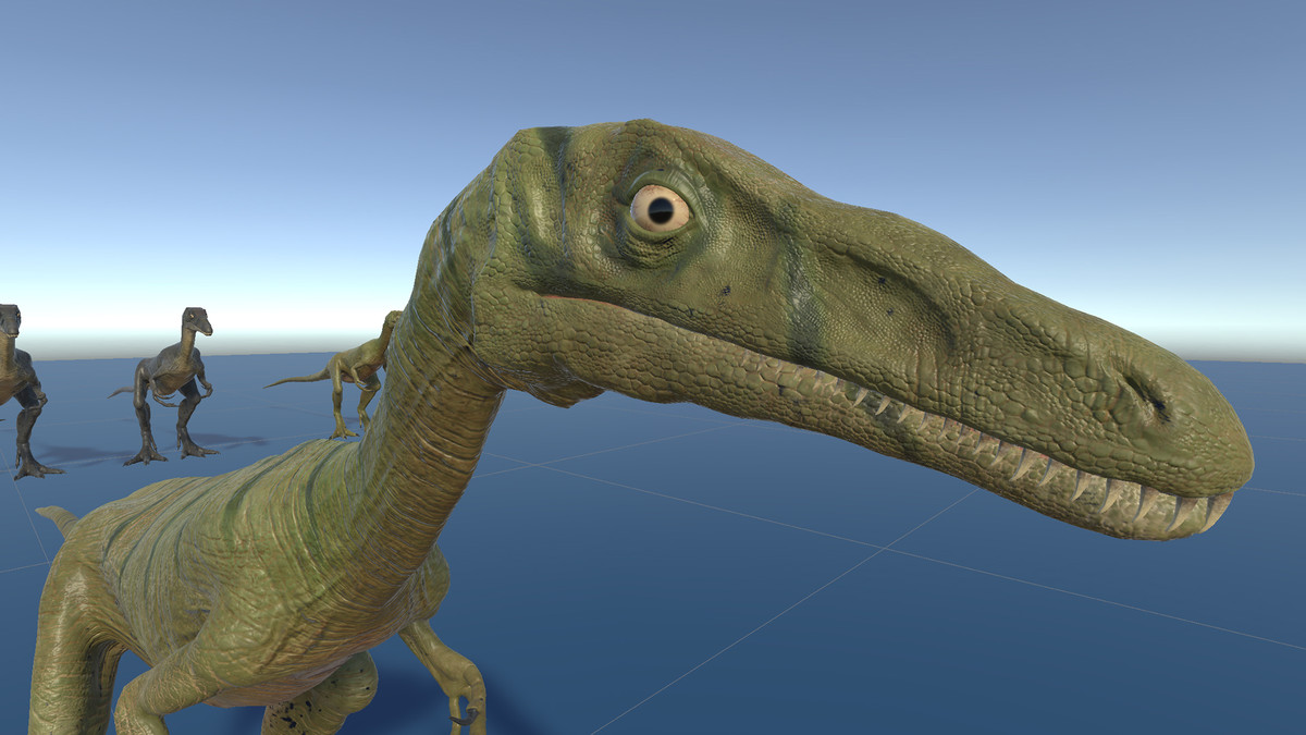 Dinosaur-Compsognathus - 110 Animations