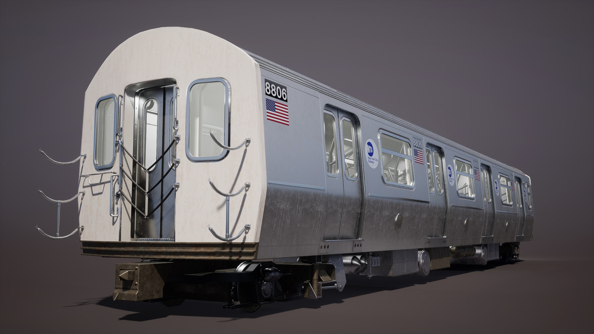 Subway Realm - Game-Ready NYC Metro Station