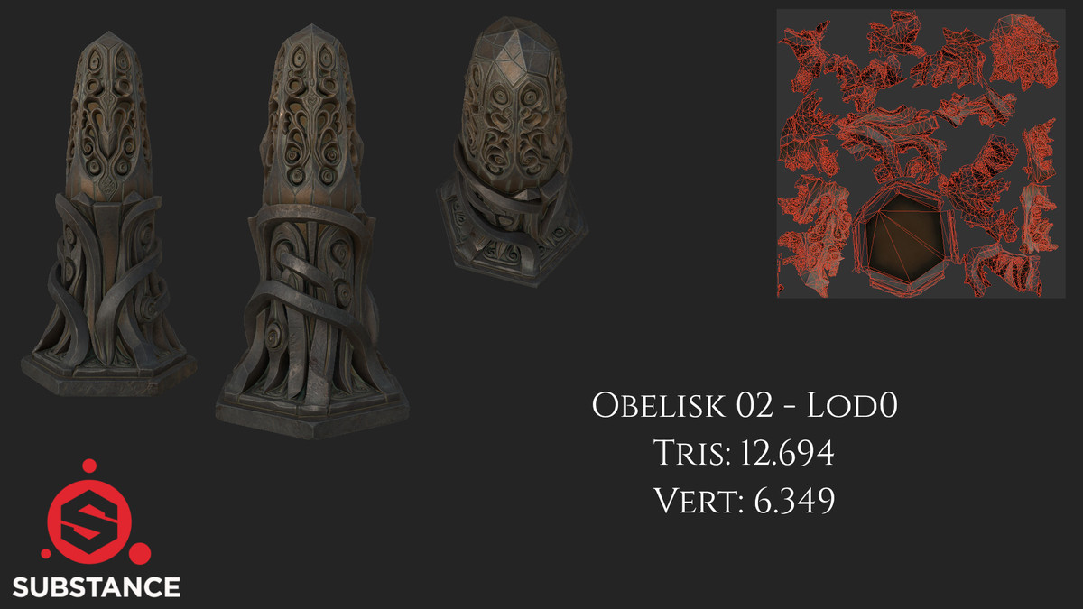 5 Dark Fantasy Obelisks