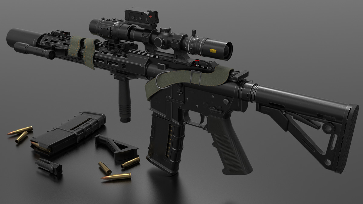 KS-1 Assault Rifle (Fps - Tps)