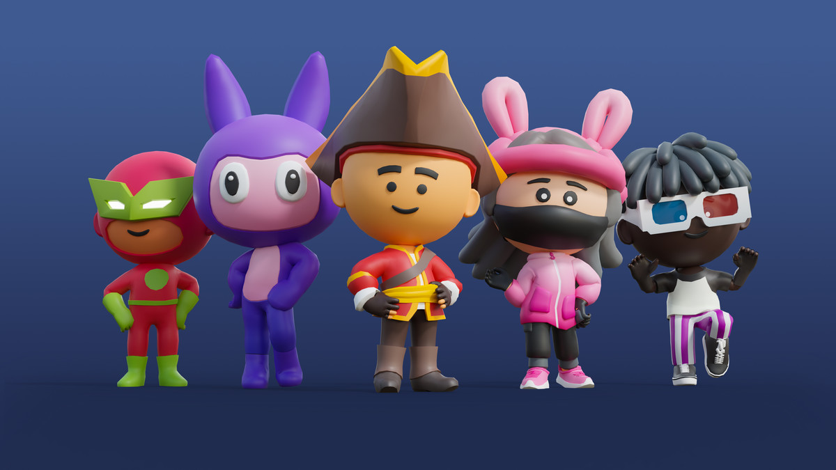 Cute Characters Mini - Low Poly Animated Pack