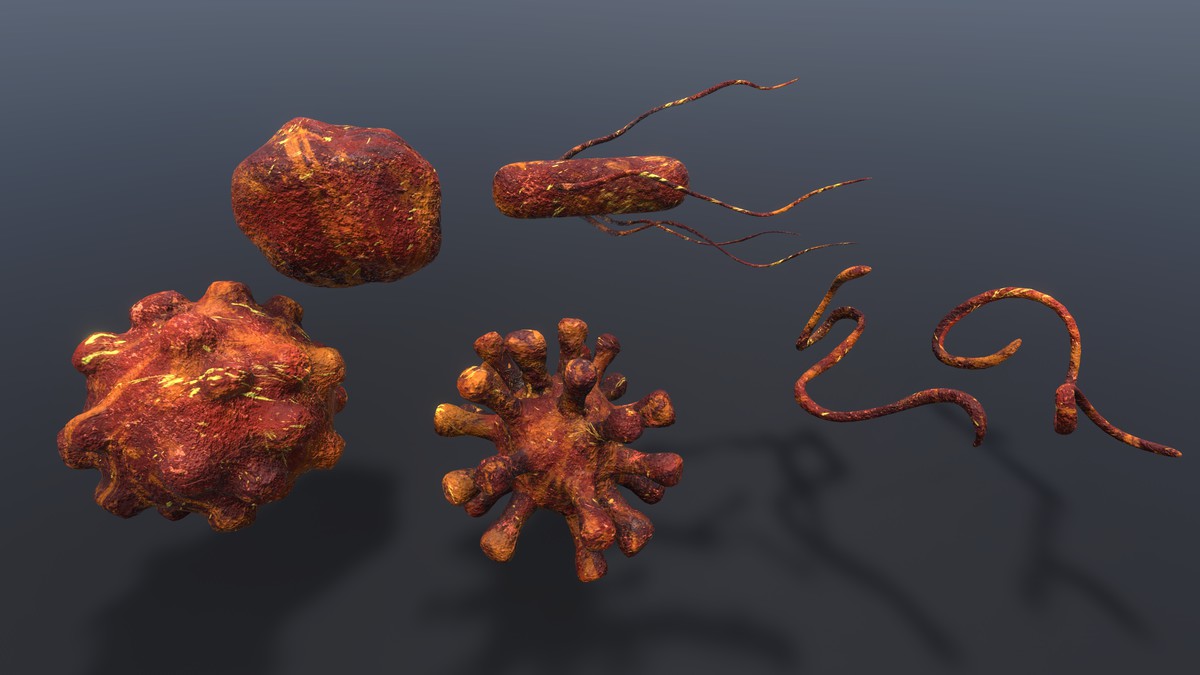 Freezable Virus Pack (Animated 3D)