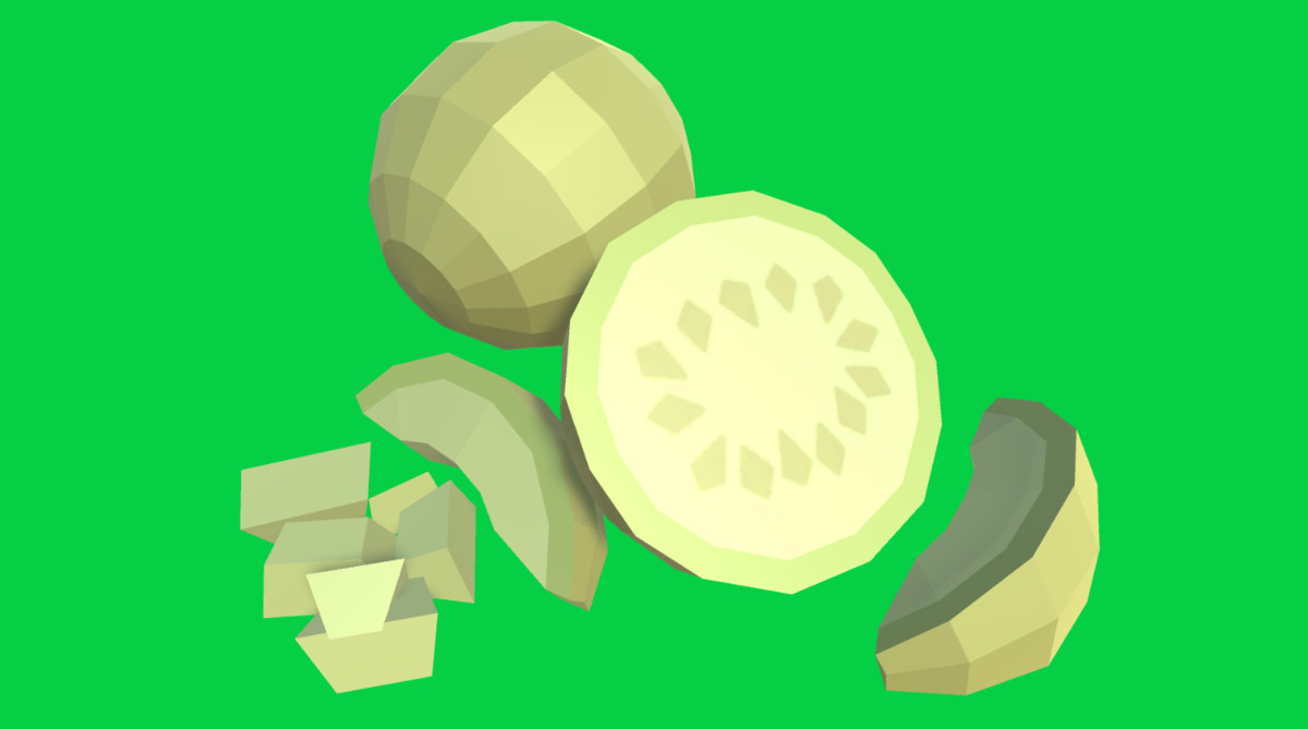 Low Poly Fruits | Model Pack