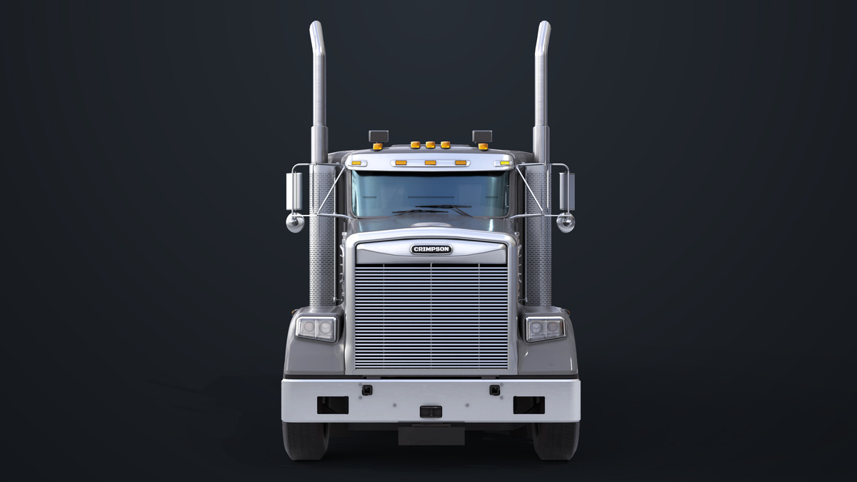 Heavy Truck Chassis 07 Generic Grey URP HDRP Textures