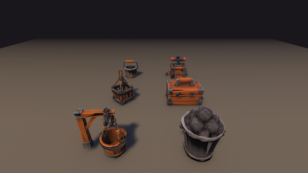 Low Poly Mine Props Pack - 100+ Mining Assets