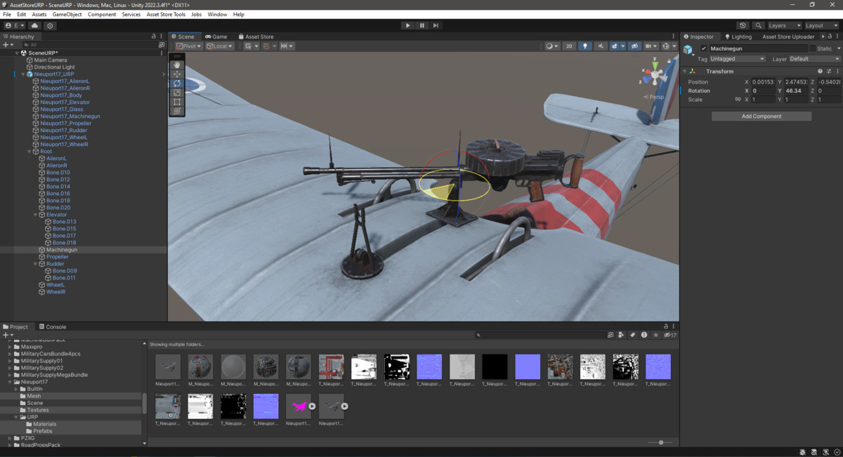 Military Aircrafts WW1 Bundle