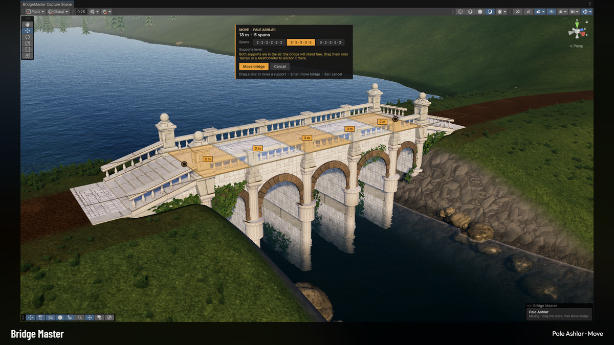 Bridge Master - Stylized Bridge Builder