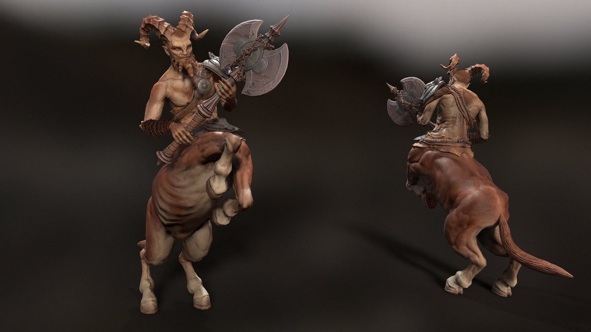 Barbarian centaur
